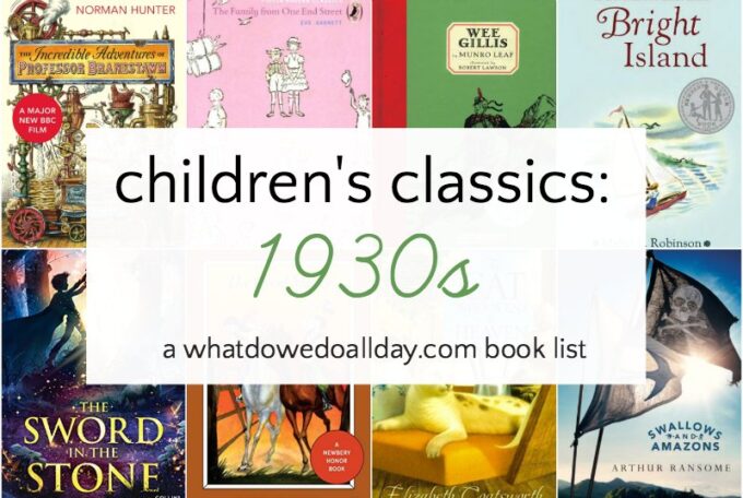 1930s classic books for children