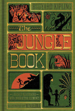 The Jungle Book, hardcover book cover.