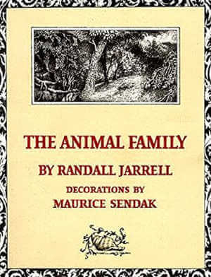 The Animal Family by Randall Jarrell, book cover.