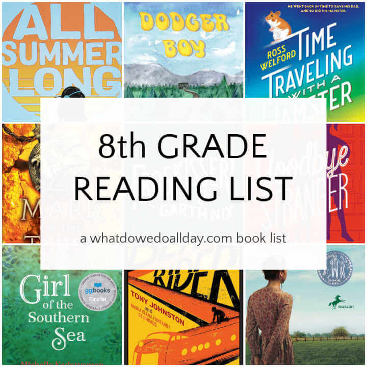 8th grade reading list books