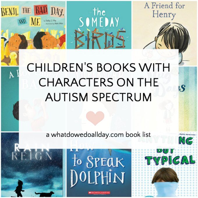Children's books with characters on the autism spectrum