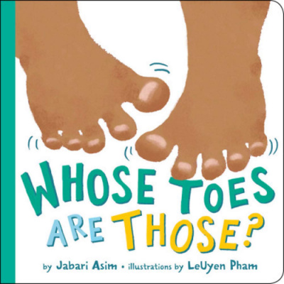 Whose Toes Are Those, book cover.