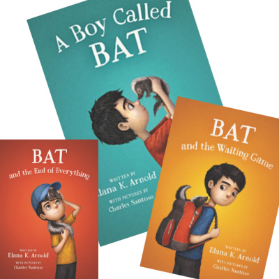 Three A Boy Called Bat book covers