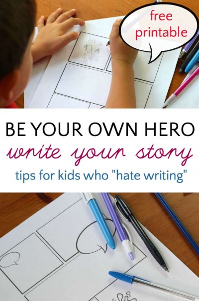 Save Handwriting. Ideas for kids who hate to write.