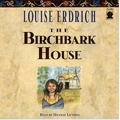 The Birchbark House audiobook cover.