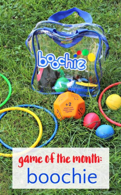 Boochie is a fun outdoor game for kids and families