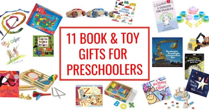 Best book and toy gifts for preschoolers