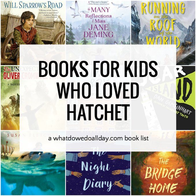 List of books similar to Hatchet by Gary Paulsen