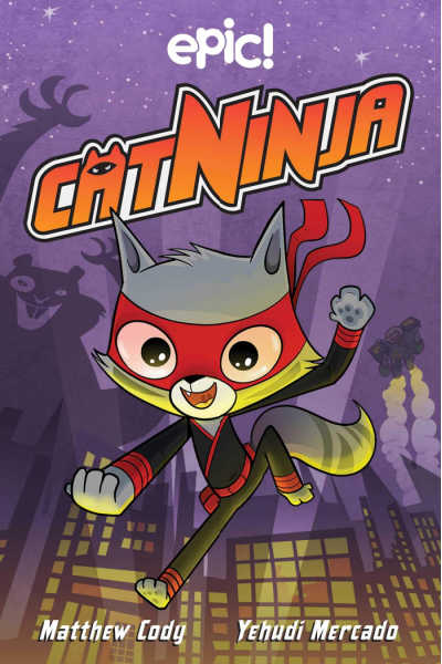 cat ninja book cover