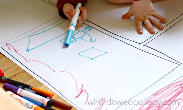 Make your own comic strip for kids 