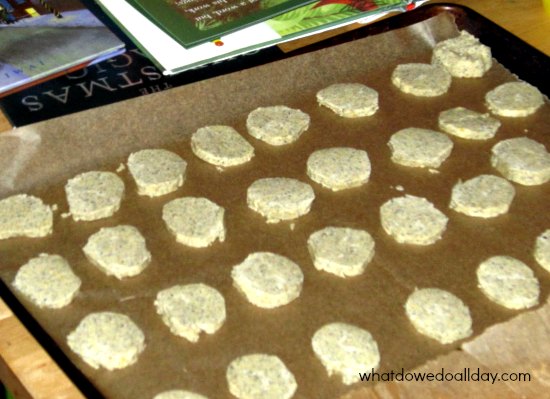 math in the kitchen cookie array