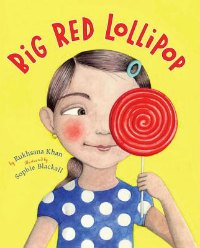 Big Red Lollipop, book cover.