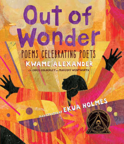 Out of Wonder, poetry book cover.