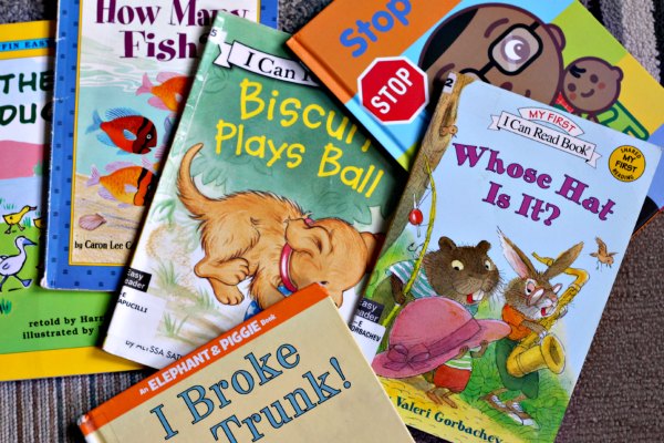 Easy reader books for beginning readers. 