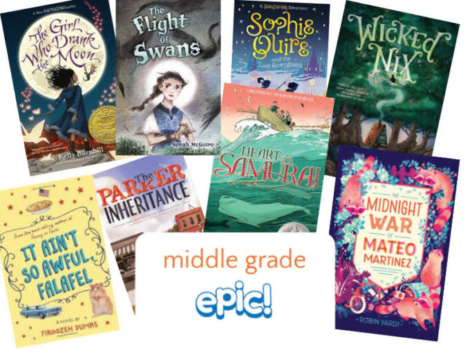 8 middle grade books available on epic app