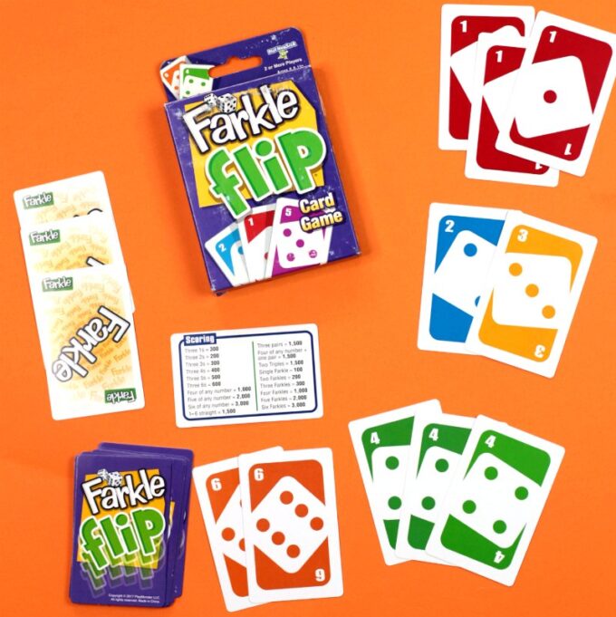 Farkle Flip card game