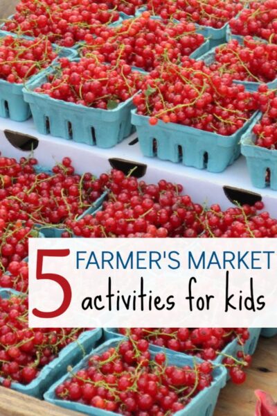 Fun and educational farmers market activities for kids