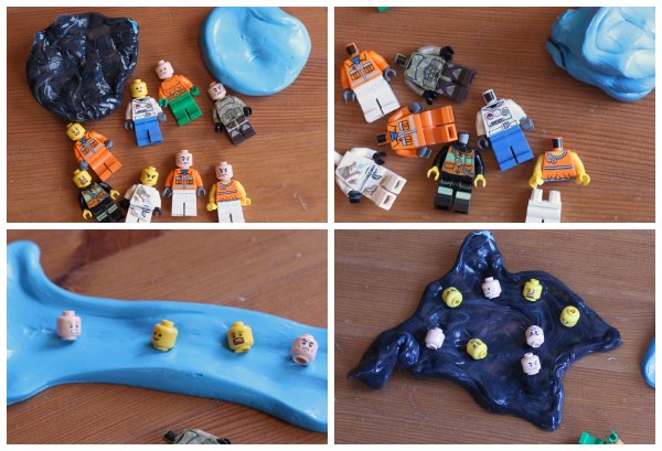 Fine motor activity for kids with LEGO