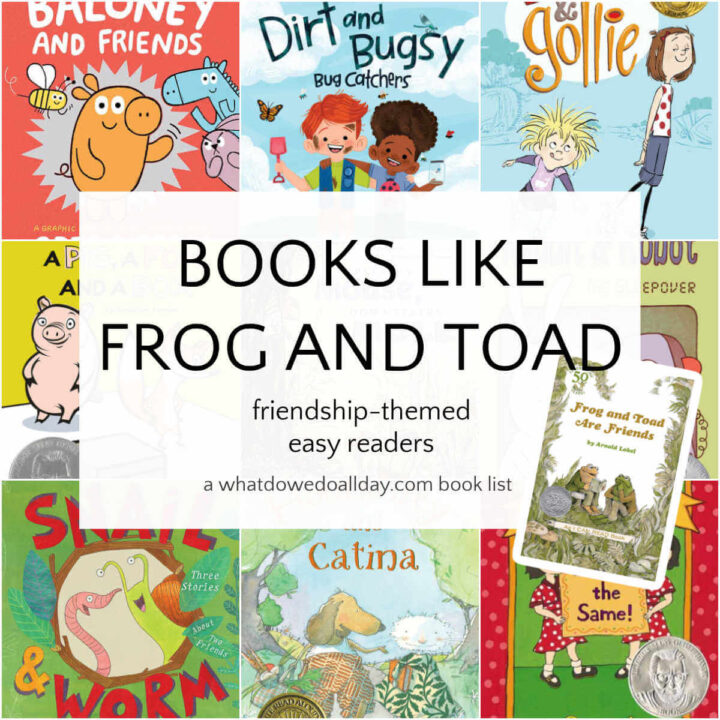 Collage of books like Frog and Toad Are Friends by Arnold Lobel