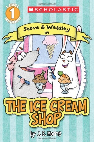 The Ice Cream Shop early reader book cover
