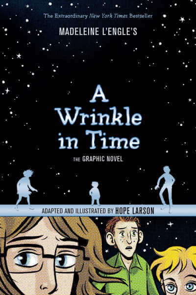 A Wrinkle in Time graphic novel book cover