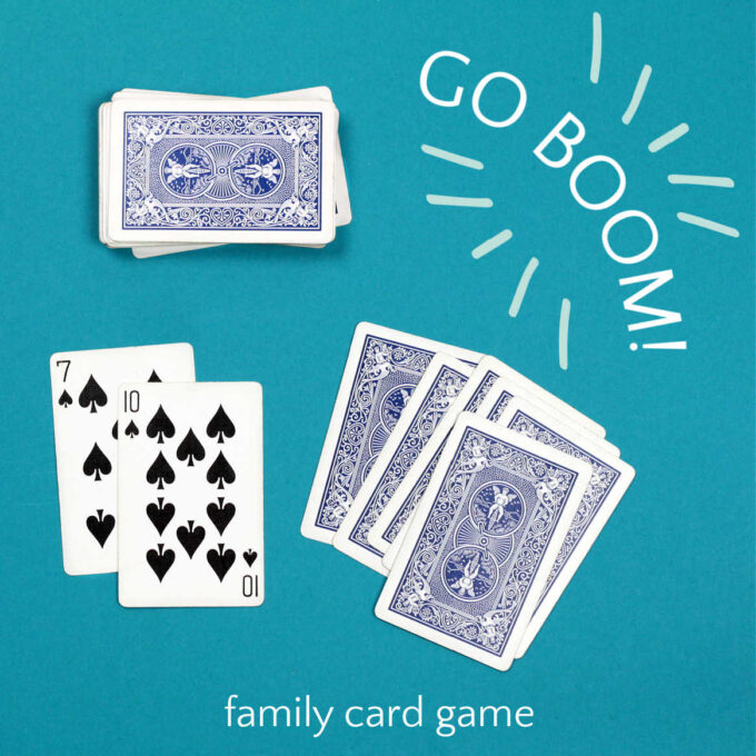 go boom card game pair of spades