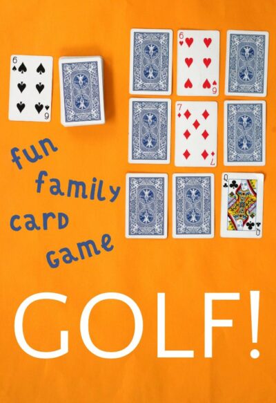 How to play nine hole golf card game for family fun