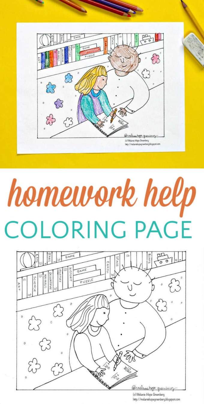 teacher coloring page