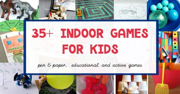 Fun indoor games for kids.