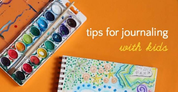 Tips for creative journaling with kids.