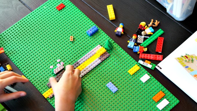 Building a LEGO board game