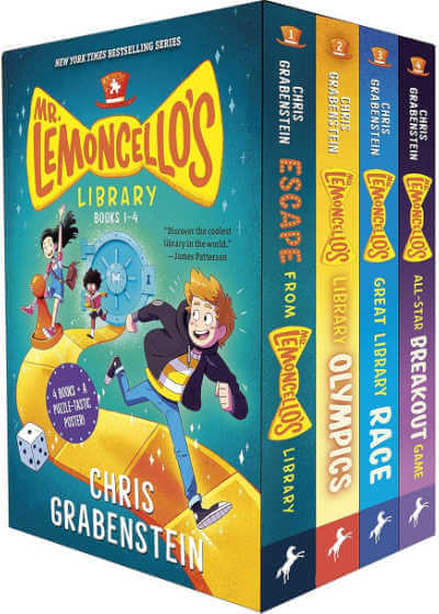 Lemoncello's Library, box set