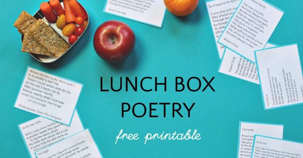 Lunch box poems for kids