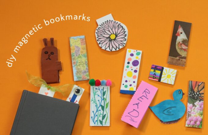 Assortment of unique hand made magnetic bookmarks