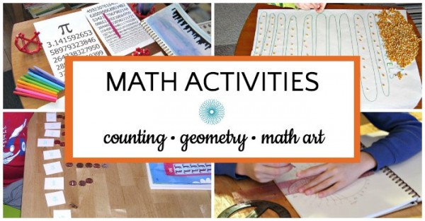 List of math activities for kids