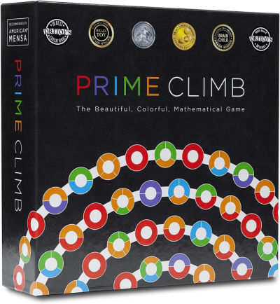Prime Climb math game in box