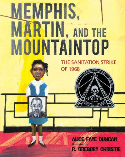 Memphis, Martin and the Mountaintop, book cover.