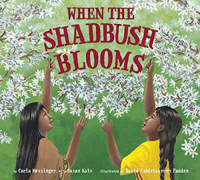 When the Shadbush Blooms picture book cover.
