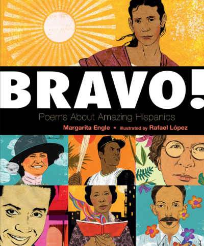 Bravo book cover with faces of hispanic people