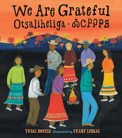 book cover featuring diverse native american peoples