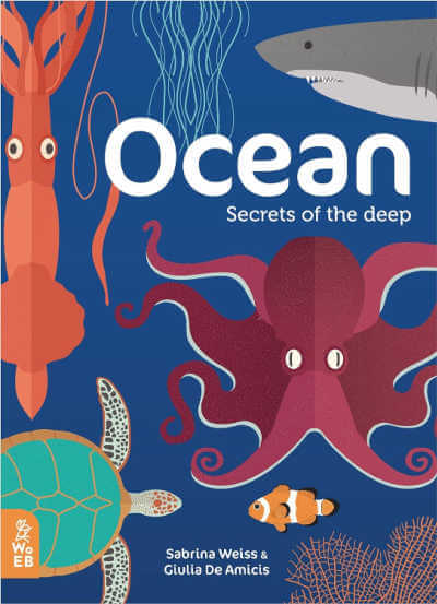 Ocean: Secrets of the Deep by Sabrina Weiss, book cover.