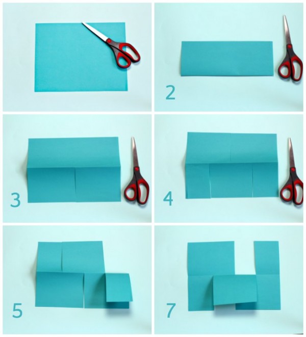 Instructions for making the impossible paper puzzle
