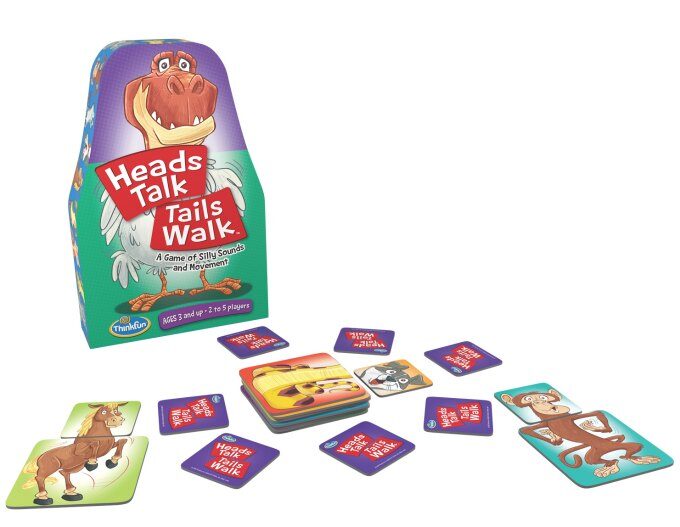 Heads Talk Tails Walk preschool game