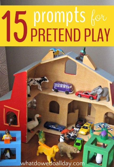 Indoor fun for kids with pretend play ideas.
