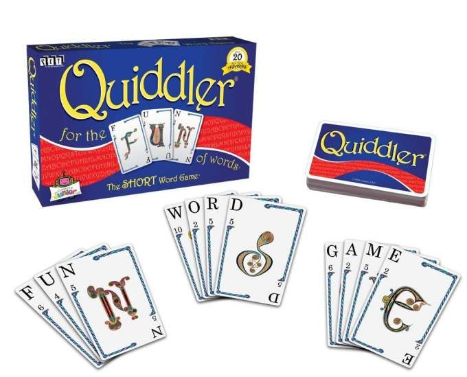 Quiddler word game