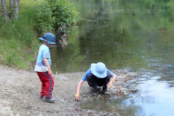 Wonderful, simple, entertaining free play outdoor activity. 