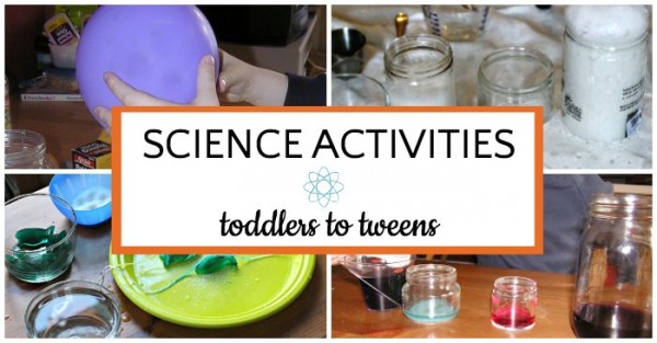 List of indoor science activities for kids