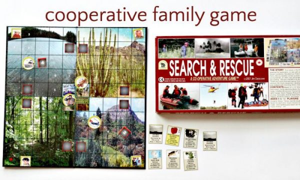 Fun cooperative game for families. Search and Rescue from Family Pastimes