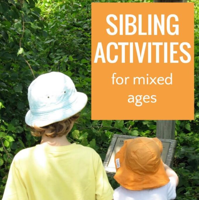 Fun sibling activities for kids