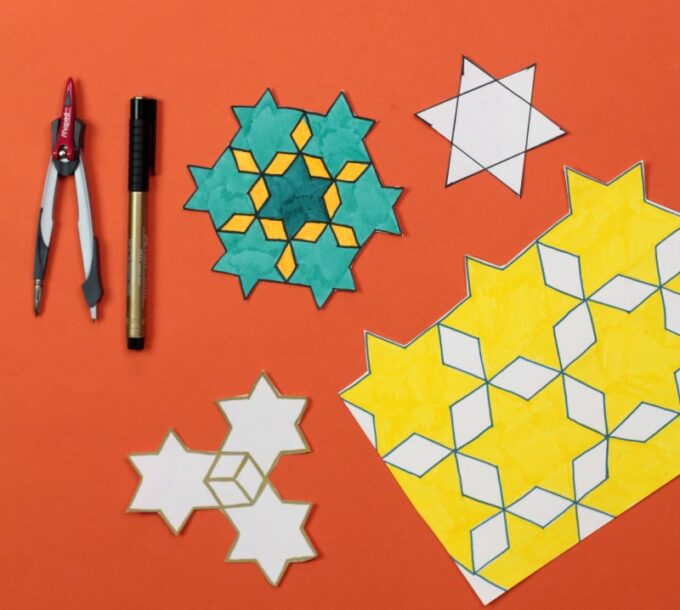 Star tessellation examples